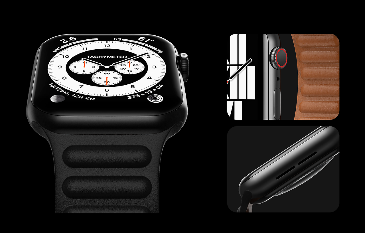 智能穿戴的美学巅峰 Apple Watch产品渲染表现深度解析